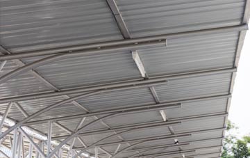 installing Silsoe metal roofing